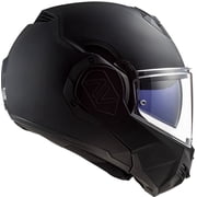 LS2 Advant Street Motorcycle Helmet - Solid Modular Matte Black / 3X-Large