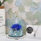 thumbnail image 3 of Preserved Real Rose In Glass Angel Figurines, Handmade Flower Angel Gifts, 3 of 5