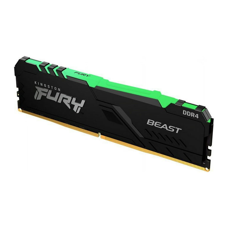 Kingston FURY Beast RGB 8GB DDR4 3600MHz Memory Module (1 x 8GB
