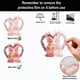 thumbnail image 5 of Adornos de Mesa de Cristal Románticos para San Valentín, Acrílicos Planos 2D, Resistentes Al Agua, 5 of 5