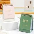 Standing Flip Mini Desk Calendar Monthly Calendar 20242025 Runs From