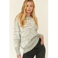 thumbnail image 2 of A Zebra Print Pullover Sweater, 2 of 5