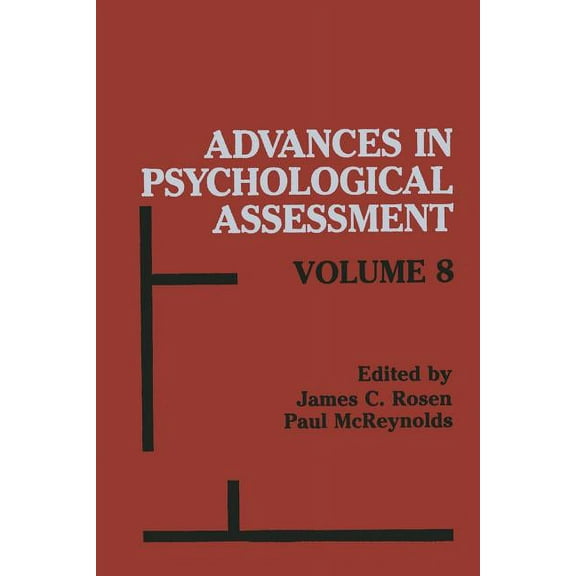 Advances in Psychological Assessment Advances in Psychological Assessment, Book 8, (Paperback)