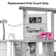 thumbnail image 2 of Pieza de Repuesto para Barbie Doll Dreamhouse Doll house Playset HMX10 - Sofá Rosa de Repuesto, 2 of 5