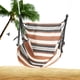 thumbnail image 2 of Boho Swing Silla Hamaca Multifuncional para Patio Al Aire Libre (café), 2 of 9