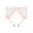 A004- Orange, variant on Halloween Accessories, Cat Halloween Add-On, Kitten Halloween Prop, Cat Accessories for Dress-Up, 8X8 in Fuzzy White Pink Cat Ear Headband Suitable for Themed Event Wear and