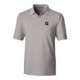 thumbnail image 2 of Men's Cutter & Buck Gray Gonzaga Bulldogs Big & Tall Forge Pencil Stripe Stretch Polo, 2 of 3