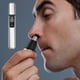 thumbnail image 5 of Electric Nose Hair Trimmer | Multi-Function Facial Hair Clipper | Washable Water-Resistant Blade | Digital Display | Compact Portable Design | 13.2x2.5cm | Black Blue Gray Silver | 1pc, 5 of 9