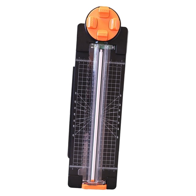 GUOOL 4 in 1 Paper Cutter Trimmer Craft Paper Cutting Machine for Labels Classroom Black