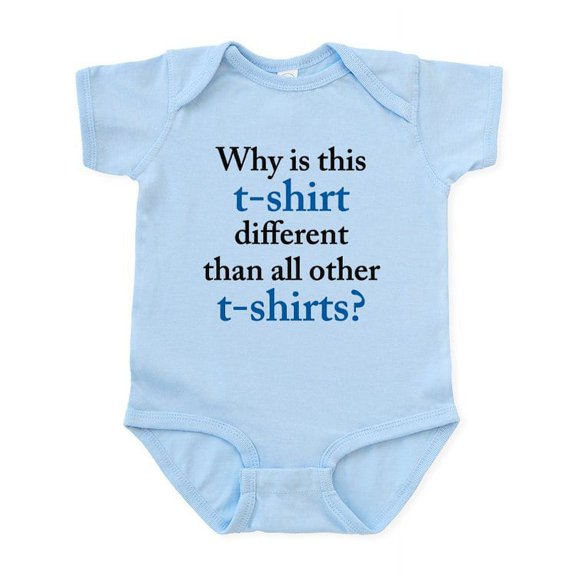 CafePress - Why Infant Bodysuit - Baby Light Bodysuit, Size Newborn - 24 Months