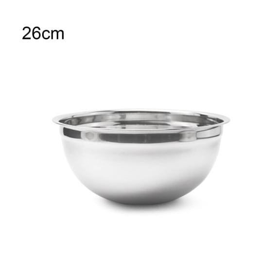 Meidiya Stainless Steel Mixing Bowls Easy To Clean,Non Slip Nesting Whisking Bowls for Space Saving Storage,Great for Cooking,Baking,Prepping