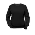 thumbnail image 1 of Sudadera Fruit of the Loom Para mujer, de felpa, negro, talla M, 1 of 4