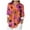 Hot Pink_1, variant on Godom Halloween Shirt Women Shirts Pumpkin Graphic Tee Long Sleeve Button Down Blouse