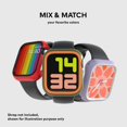 thumbnail image 4 of IBAOLEA Bumper Case Compatible with IBAOLEA Watch SE & Series 6 / 5 / 4 - [44mm] | Slim Protective Cover, Lightweight and Shock Absorbent - Black Apple Watch Series 6 / 5 / 4 / SE [44mm] - Black -, 4 of 7