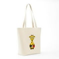 thumbnail image 7 of CafePress - Book Worm Giraffe Cartoon Tote Bag - Unisex Canvas Tote Bag, Beige, 1-Piece, 7 of 7