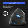 thumbnail image 3 of YMTQ F-35A Vertical Wireless Gaming Mouse Adjustable 2400DPI Optical 2.4G Mice, 3 of 10