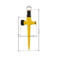 thumbnail image 3 of 1/2/4Pcs 360° Lawn Sprinkler System Automatic Grass Watering Spray Irrigation, 3 of 6