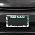 thumbnail image 3 of New York Football Jets NFL Chrome Metal License Plate Frame with Bold Full Frame Design, 3 of 6