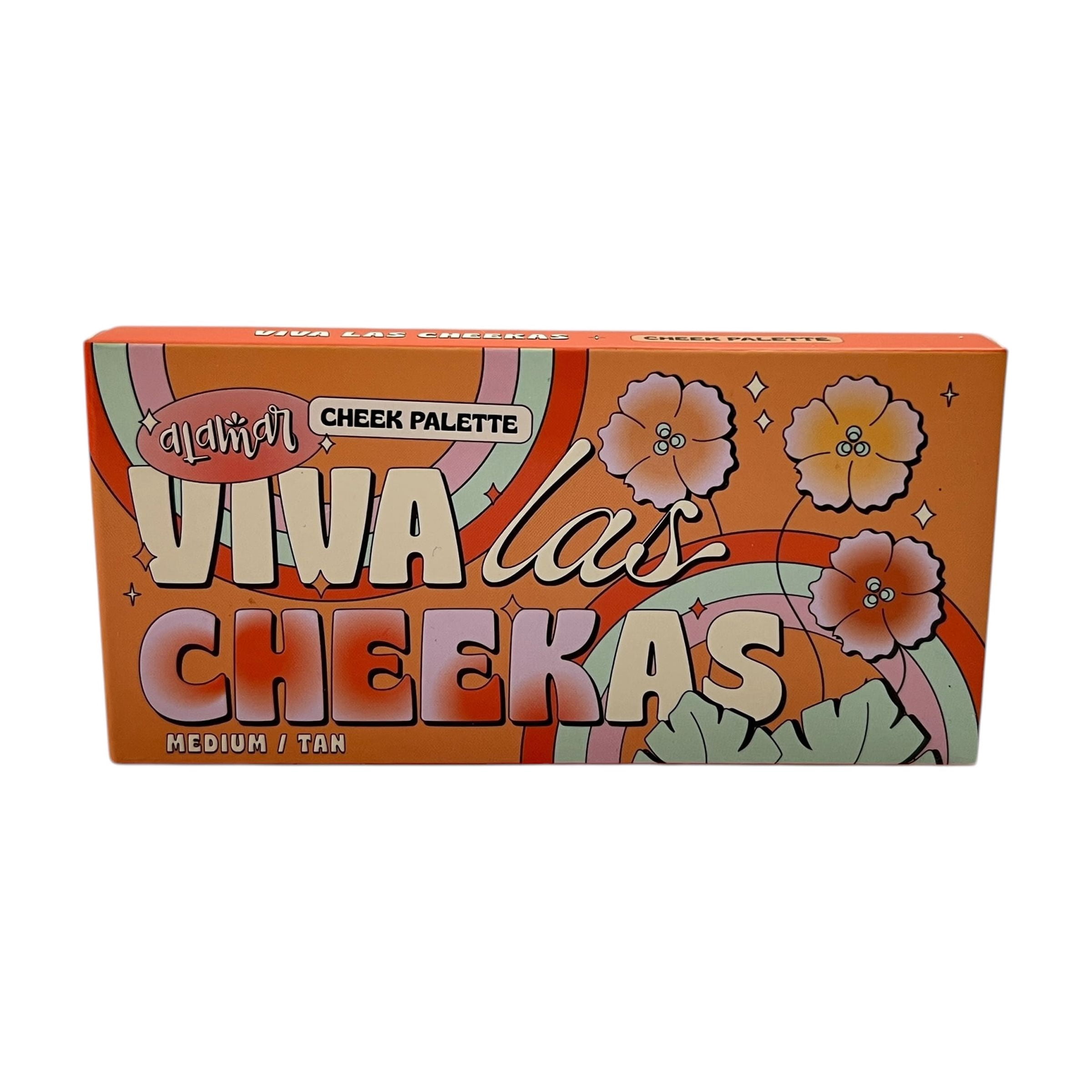 Alamar Viva Las Cheekas Cheek Palette Medium / Tan