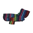 thumbnail image 1 of Poncho para perro Loveco Tender Paws Multicolor mediano ajustable con bolsa y gorro, 1 of 4