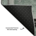 thumbnail image 5 of Addison Rugs Mayfield Premium Machine Washable Transitional Geometric Seafoam Rectangle Rug, 3' x 5', 5 of 7