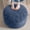 Bluestone, variant on Round Stuffed Pouf Ottoman, Corduroy Poufs with Foam Chunk Filling, Furry and Fluffy Pouf Foot Stool Storage Ottoman, 20 X 15 Floor Poufs Foot Rest for Living Room, Beige
