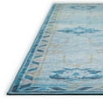 thumbnail image 4 of Yuma Indoor/Outdoor Blue Persian 1'8" x 2'6" Non-Skid Accent Rug, 4 of 8