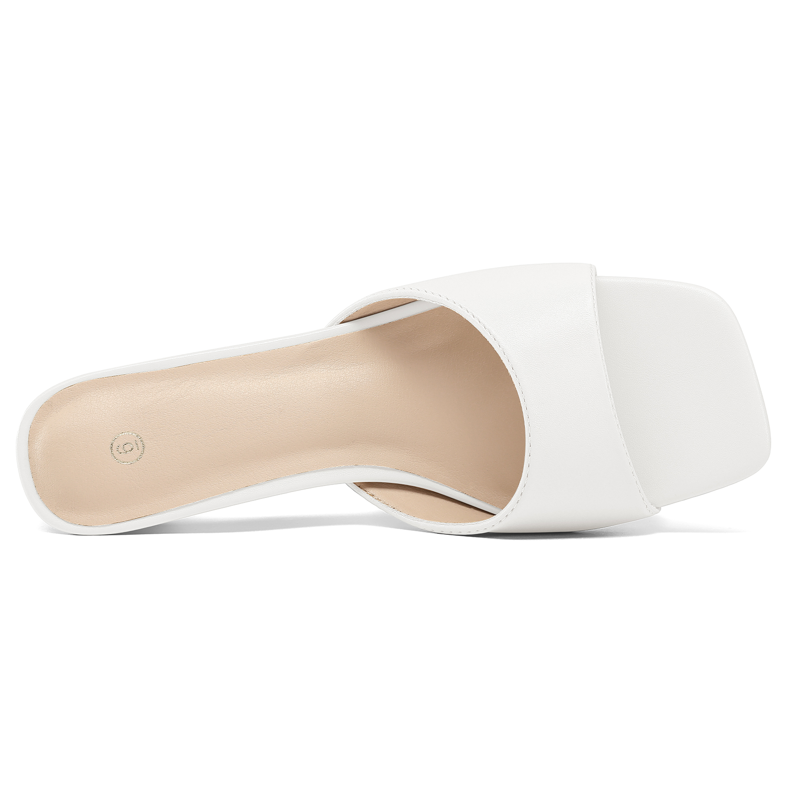Bocca Women's Block Heel Square Toe Slip-On Mule photo 5