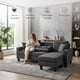 thumbnail image 3 of Sala Esquinera Modular Easy Living Vince Gris Oscuro, 3 of 7