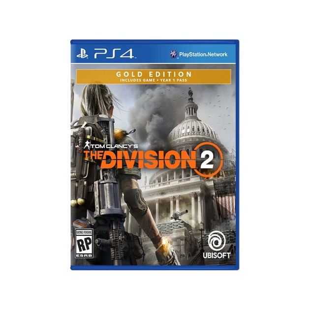 PS4 TOM CLANCYS THE DIVISION 2 GOLD EDITION STEELBOOK Ubisoft PS4TCTD2ESP