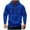 Blue, variant on Fnnxeal Mens Hoodies Sweatshirts, Fall Winter Outdoor Big and Tall Shirts Casual Zipper Long Sleeve Shirt with Pockets Gray Blouse for Men Size 3XL