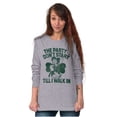 thumbnail image 4 of Popeye Saint Patricks Day Party Long Sleeve TShirt Men Women Brisco Brands S, 4 of 6
