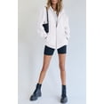 thumbnail image 3 of Lady cute hoodie teen girl fall jacket oversized sweatshirt casual drawstring clothes zipper Y2k hoodie with pockets, 3 of 6