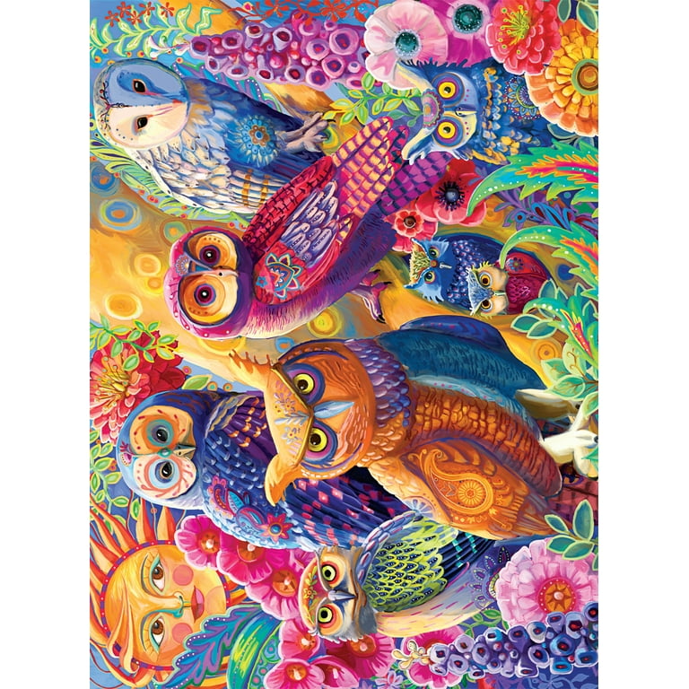 Buffalo Games - Vivid Collection - Owl Autonomy - 1000 Piece