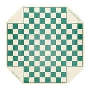 WE Games Four Player Chess Set - Roll Up Vinyl Chess Board with 4 Chess Pieces Sets in Unique Colors, 4 Player Game