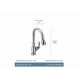 thumbnail image 3 of Moen 7185ORB Rubbed Bronze one-handle pulldown kitchen faucet, 3 of 6