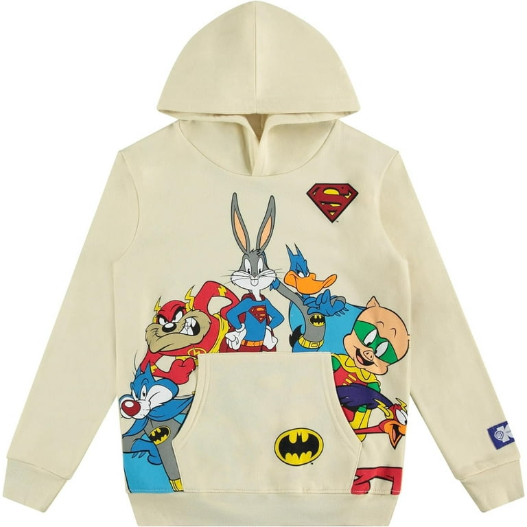 DC Comics Justice League Superman Big Boys Fleece Pullover Hoodie & Pants Blue 18-20
