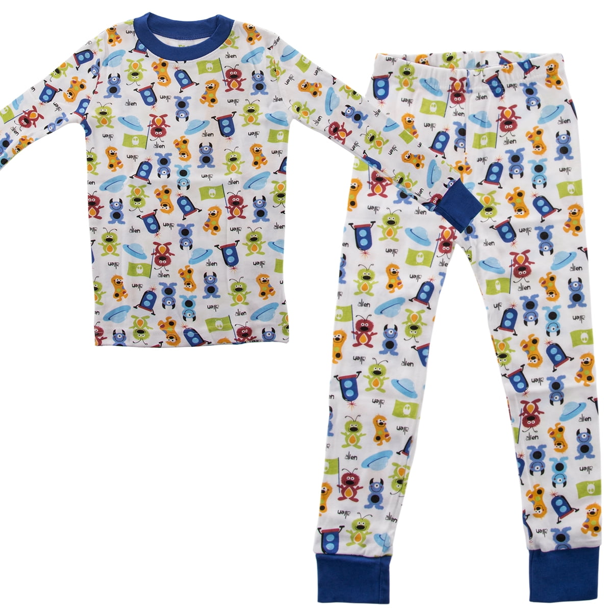 Plove By Agabang Plove Kids Two Piece Organic Cotton Pajamas Little Boys Toddler Pjs Pants Shirt Walmart Com Walmart Com