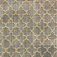 thumbnail image 3 of Plutus Golden Clove Blue and Beige Luxury Throw Pillow 20"L x36"W, 3 of 3