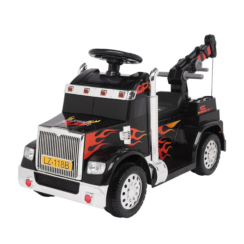 Lowestbest 6V Children Small Crane Ride On Car, Battery Car with Remote Control and Music Board Lowestbest 6V Children Small Crane Ride On Car, Battery Car with Remote Control and Music Board