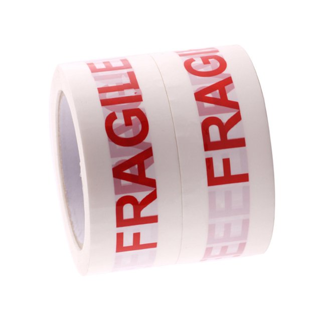 Minkissy Fragile Tape Sealing Stickers Water Resistant for Home and Commercial Use 1Set