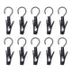thumbnail image 3 of GOOHOCHY 10pcs Ganchos giratorios Gancho de lavadero Clip de plástico de plástico 360 ° Pin giratorio, 3 of 8