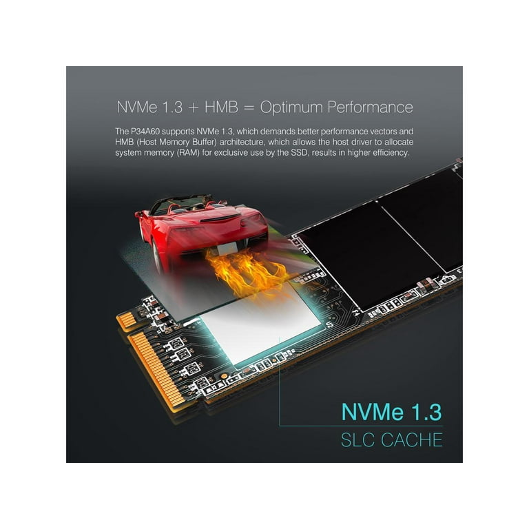 SILICON POWER A60 - SSD - 2 TB - internal - M.2 2280 - PCIe 3.0 x4