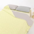 thumbnail image 5 of Gumesh Queen Summer Cool Quilt King Size - Washable Simple Ice Silk Quilt - Hot Sleeper Breathable Air Conditioning Blanket for Sleeping Lightweight, Comfortable(79"×59",Gray), 5 of 7