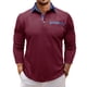 thumbnail image 1 of Blusa y camisa de manga larga con cuello vuelto para hombre, estilo casual, con bloques de color, de poliéster y manga larga., 1 of 6