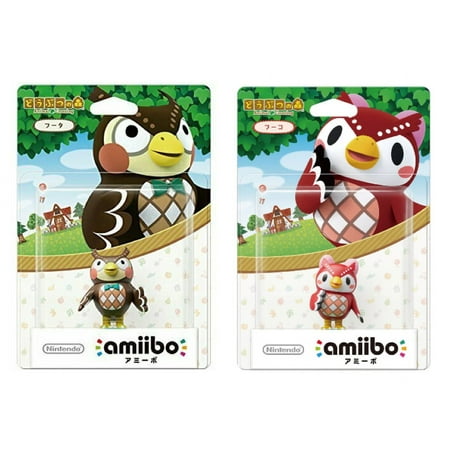 Amiibo 2 Pack Set [Blathers/Celeste] ( Animal Crossing Series) for Nintendo Switch -Switch Lite -WiiU- 3DS [Japan Import]