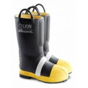 Insulated Fire Boots,10-1/2M,Steel,PR