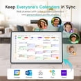 thumbnail image 6 of Acpouw 15.6in All-in-One Digital Calendar & Chore Chart, Smart Touchscreen Interactive Display AI Smart Assistant for Family Schedules – Wall Mount Included, Ideal Gift for Moms, Women & Families, 6 of 10