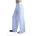 thumbnail image 3 of 24seven Comfort Apparel Plus Size Plus Wide-leg Palazzo Pants, 3 of 4
