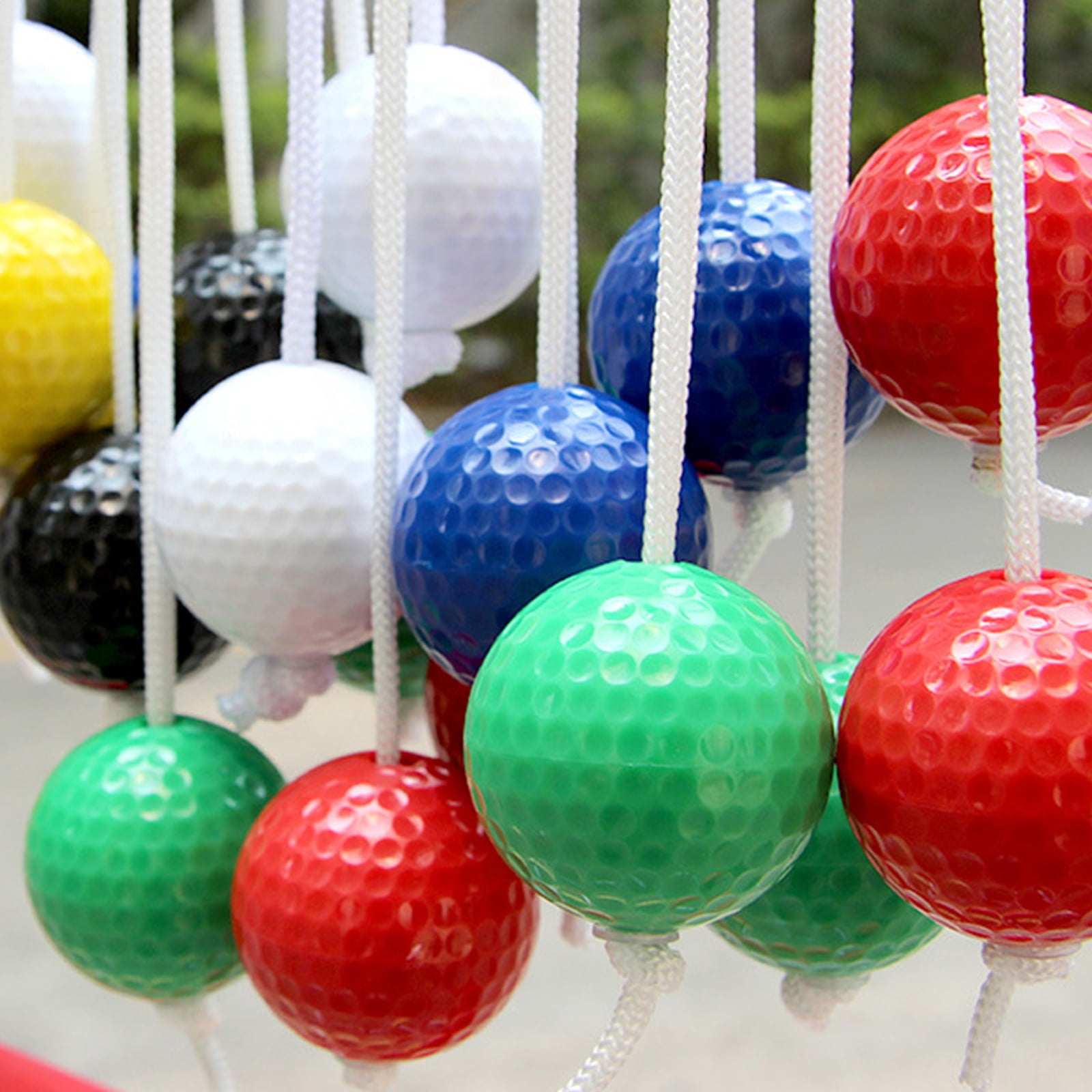 8Pcs Outdoor Lawns Yard Golfs Throwing Ladders Toss Game Replacement Hard Golfs Training Enduring